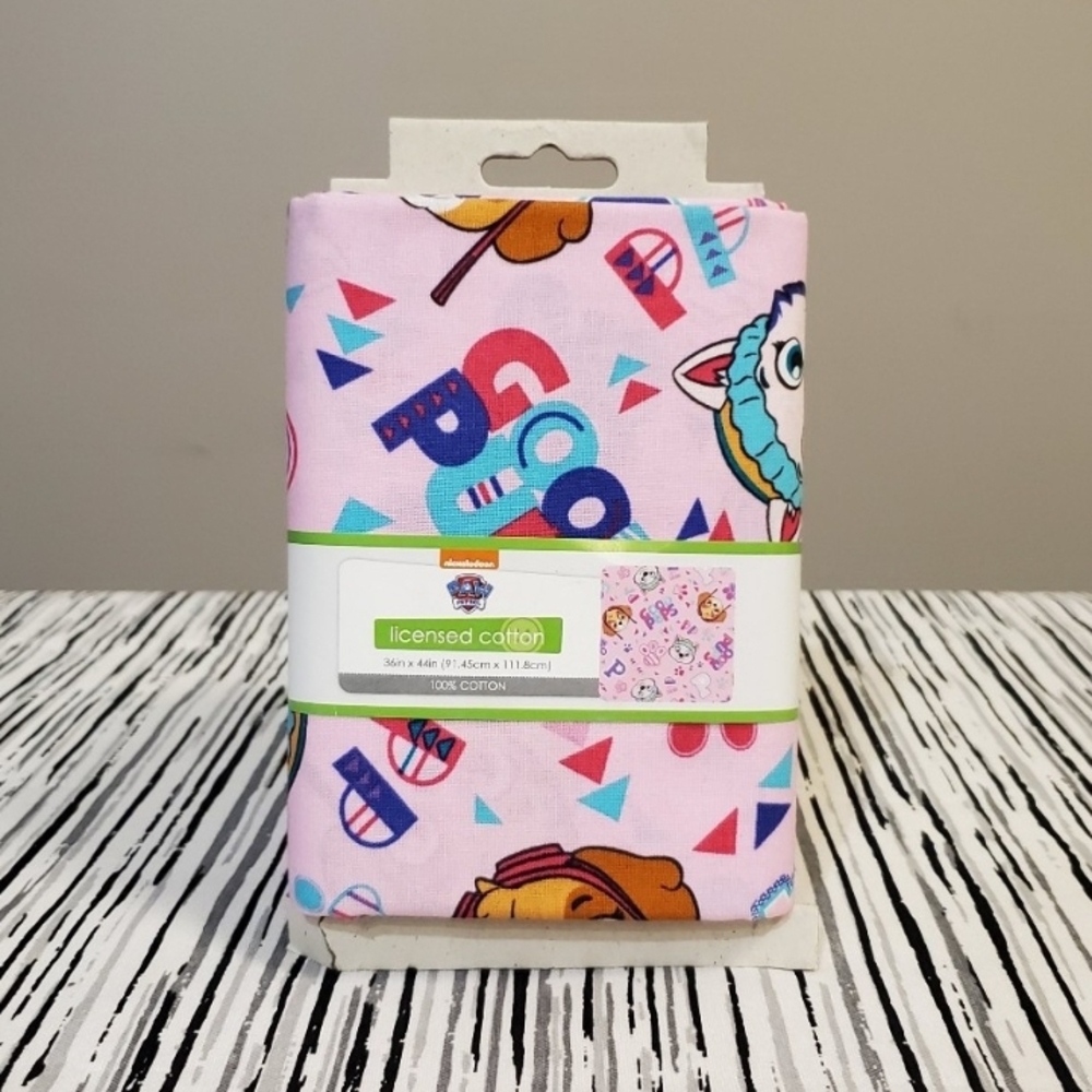 Paw Patrol 100% Cotton Fabric 36in x 44in 1 Yard